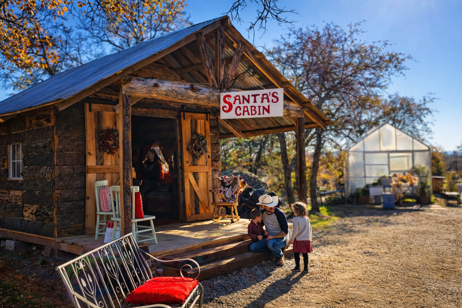 Santa's Cabin at Charlton Ranch